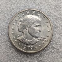 США 1 доллар 1979 г.  Доллар Сьюзен Энтони  двор "D"