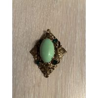 Винтажная чешская брошь