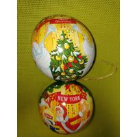 Игрушка-сюрприз на новогоднюю ёлку. Нью-Йорк