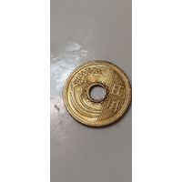 Япония 5 йена