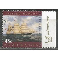 Австралия. Парусник. 1998г. Mi#1677.