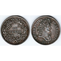 Копия США 50 центов 1859