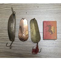 Блесна ШТОРЛИНГ  СССР и другие 3шт одним лотом