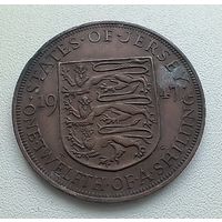 Джерси 1/12 шиллинга, 1947  1-13-8