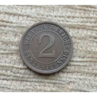Werty71 Германия 2 пфеннига 1924 А