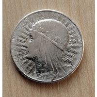 5 злотых 1934 г,Ядвига.