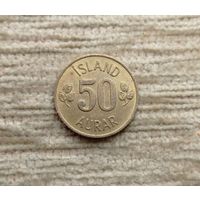 Werty71 Исландия 50 Эйре оре Эре 1971