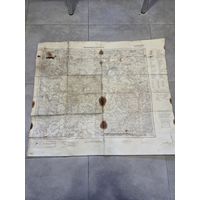 Немецкая карта Баранович 1936 год