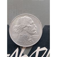 100 крон 1971 года 100 лет со дня смерти Йозефа Манеса серебро не частая