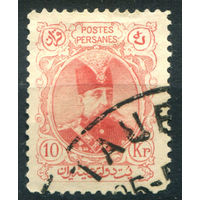 Персия (Иран) - 1903/04г. - шах Музаффар ад-Дин, 10 К - 1 марка - гашёная [Mi 194]. #4-W1-129-A-1