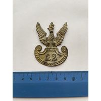 Кокарда Орёл Польша 22 полк редкий
