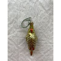 Елочная игрушка Попугай.