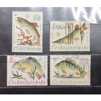 Чехословакия. 1966 год. Фауна. Рыбы (1612)