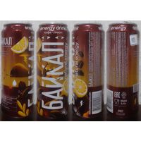 Банка от энергетика БАЙКАЛ Кофе - Лимон 2024-2005 450мл (ОБМЕН/ПРОДАЖА/ТОРГ) 1лот=1шт