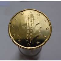 20 евроцентов 2016 Нидерланды UNC из ролла
