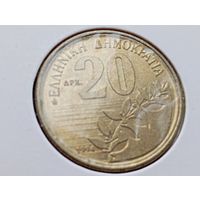 Греция. 20 драхм 1994 в холдере