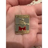 Герб КРАСНЫЙ значок