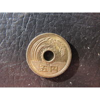 Япония. 5 йен. С 20 копеек. Распродажа коллекции. Смотрите другие лоты.