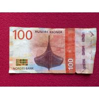 Норвегия 100 крон 2016 г.