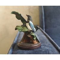 Статуэтка  фигурка  птица сорока  Unsere  Vogelwelt Collection  Eaglemoss Publications