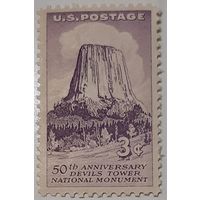 1956   50-летие Национального монумента Девилс-Тауэр  США