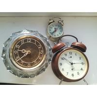 Настольные часы под восстановление. Марки " Маяк"идут, но требуют профилактики. С рубля.