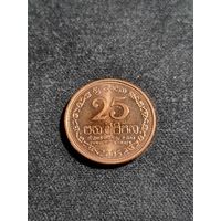 Шри-Ланка 25 центов 2005 Unc