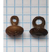 Красивые крепкие пуговки (2 штуки)