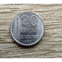 Werty71 Бразилия 20 сентаво 1976 Нефтяная скважина вышка Свобода