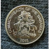 Багамы 25 центов 2015 г., KM# 220