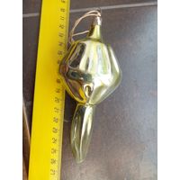 Новогодняя игрушка большая 14,5 см. СССР