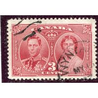 Канада. Король Георг VI и королева Елизавета