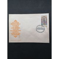 Польша 1980 КПД с маркой "450 лет со дня рождения Яна Кочановского" (спецгашение) Mi.2712 каталог 0.50 евро