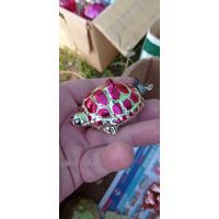 РЕДКАЯ ЁЛОЧНАЯ ИГРУШКА СССР ЧЕРЕПАХА КАТАЛОГ  СОСТОЯНИЕ ! НА  ФОТО . ОРИГИНАЛ  .  Распродажа Коллекции !!! . Экспресс  Аукцион  не с рубля без МПЦ и прочего 3 ДНЯ  .Много лотов в продаже .