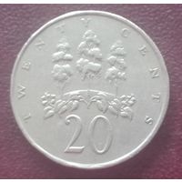Ямайка 20 центов, 1976-1987 ФАО - FORESTRY FOR DEVELOPMENT