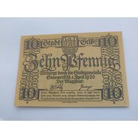 Германия 10 пфенингов 1920г (8)