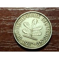 Германия 5 пфеннигов 1982 J