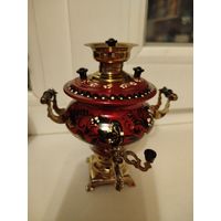 Маленький сувенирный самовар из Ясной Поляны