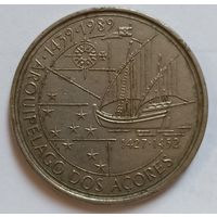 100 эскудо 1989 г.  Португалия