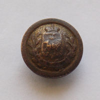 Пуговица чиновника РИ гродненской губерния 1858-1917 диаметр - 15,3мм