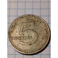 5 кванза  Ангола 1975 год
