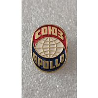 Значек знак Союз-Аполлон Космос