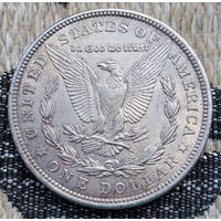 США 1 доллар 1921 года, D. Серебро! Сторгуй за свою цену, предложи обмен! S140