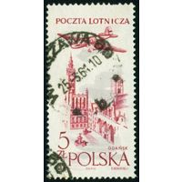Самолет Польша 1958 год 1 марка