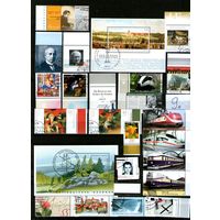 Германия.СБОРНЫЙ ЛОТ(9) гашеных марок с полями!