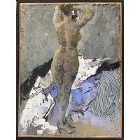 Данциг М.В "Обнажённая", 1956г. Холст, масло. Размер 89х67 см.