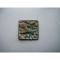 Старинная гирька? или накладка ЛЮТЫЙ ЗВЕРЬ.