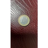 Монета 1 евро 2002г. Италия. Хорошая!