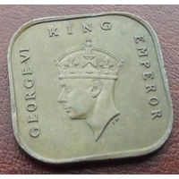 Малайя. 1 цент 1945