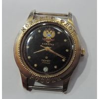 Часы мужские "Полёт - Адмирал" 90-е годы Россия. Исправные.